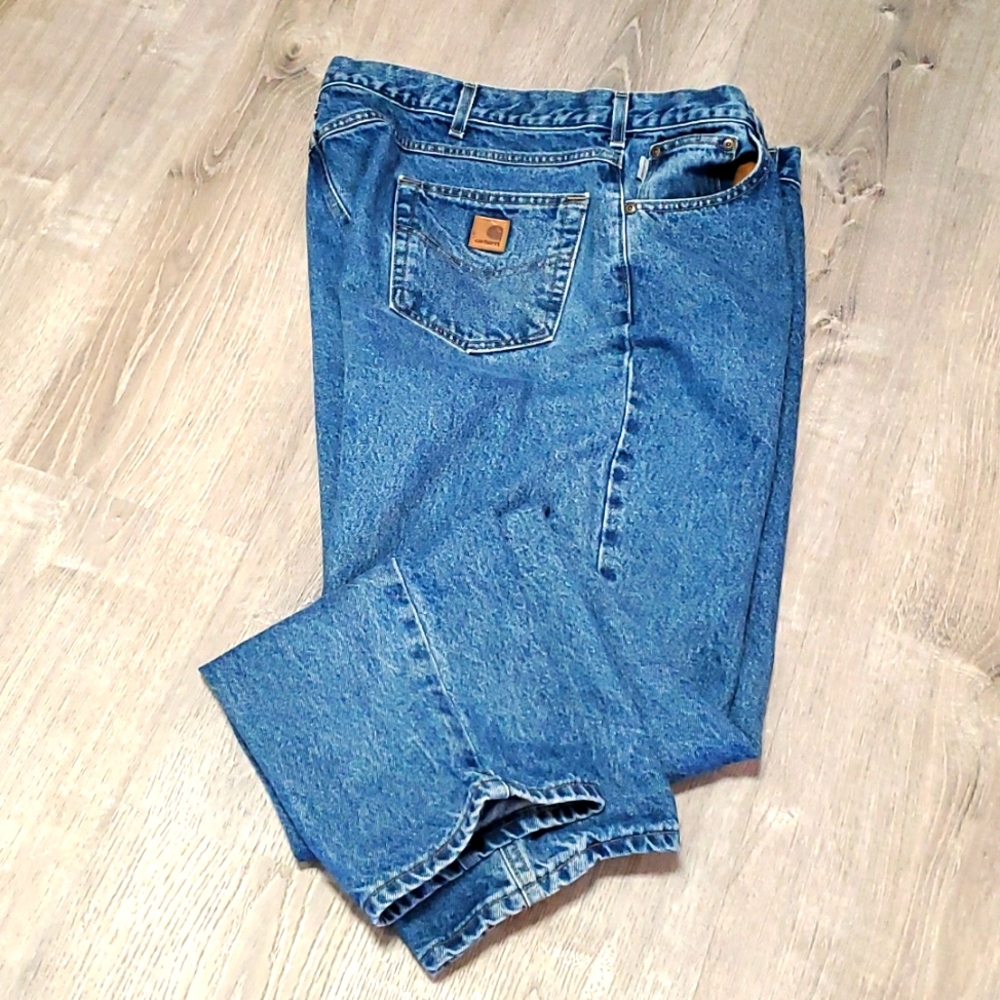 Carhartt Relaxed Fit denim Jeans Blue men size 44x34
